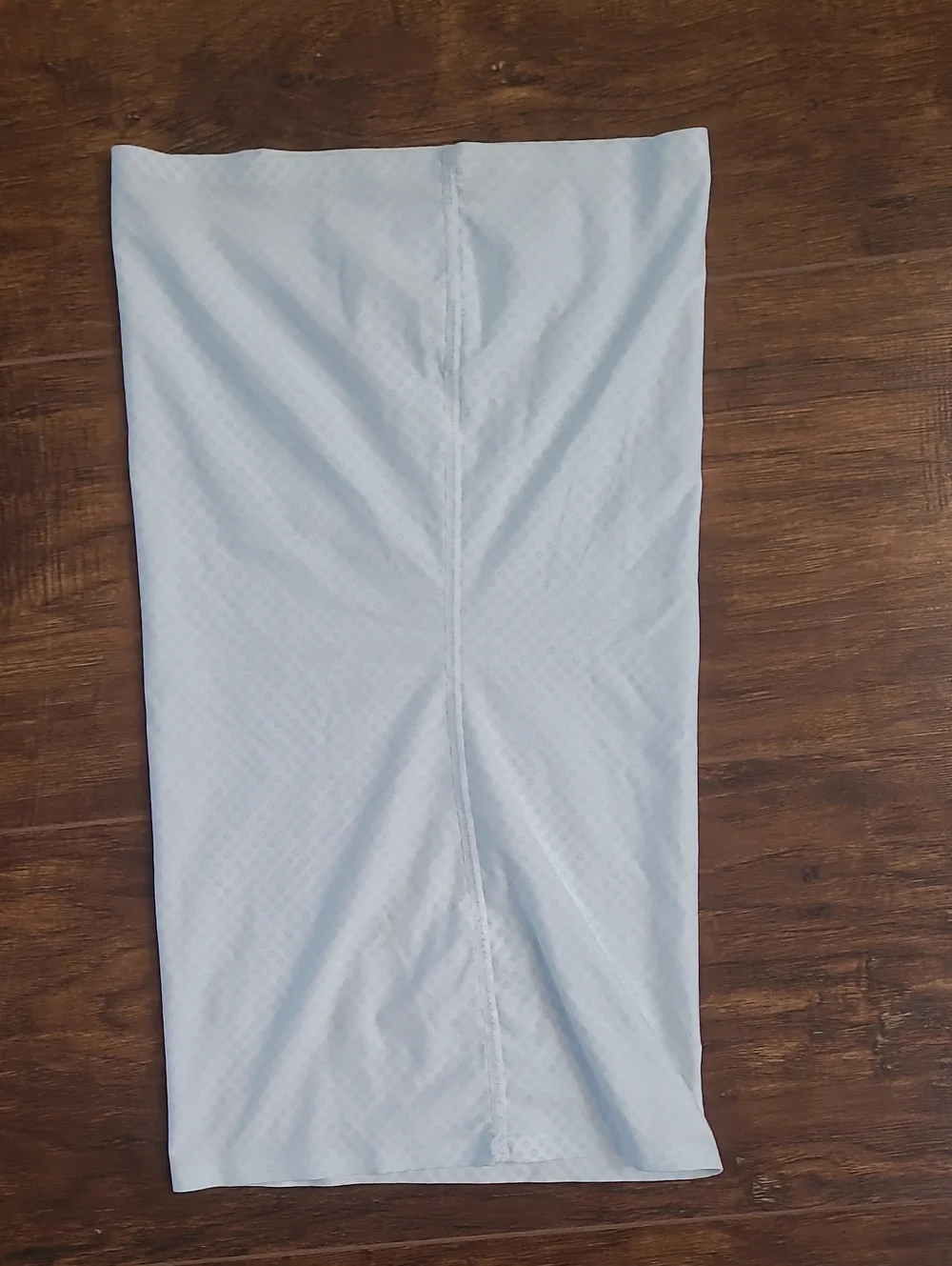 Columbia Light Blue Neck Gaiter with Gray Logo